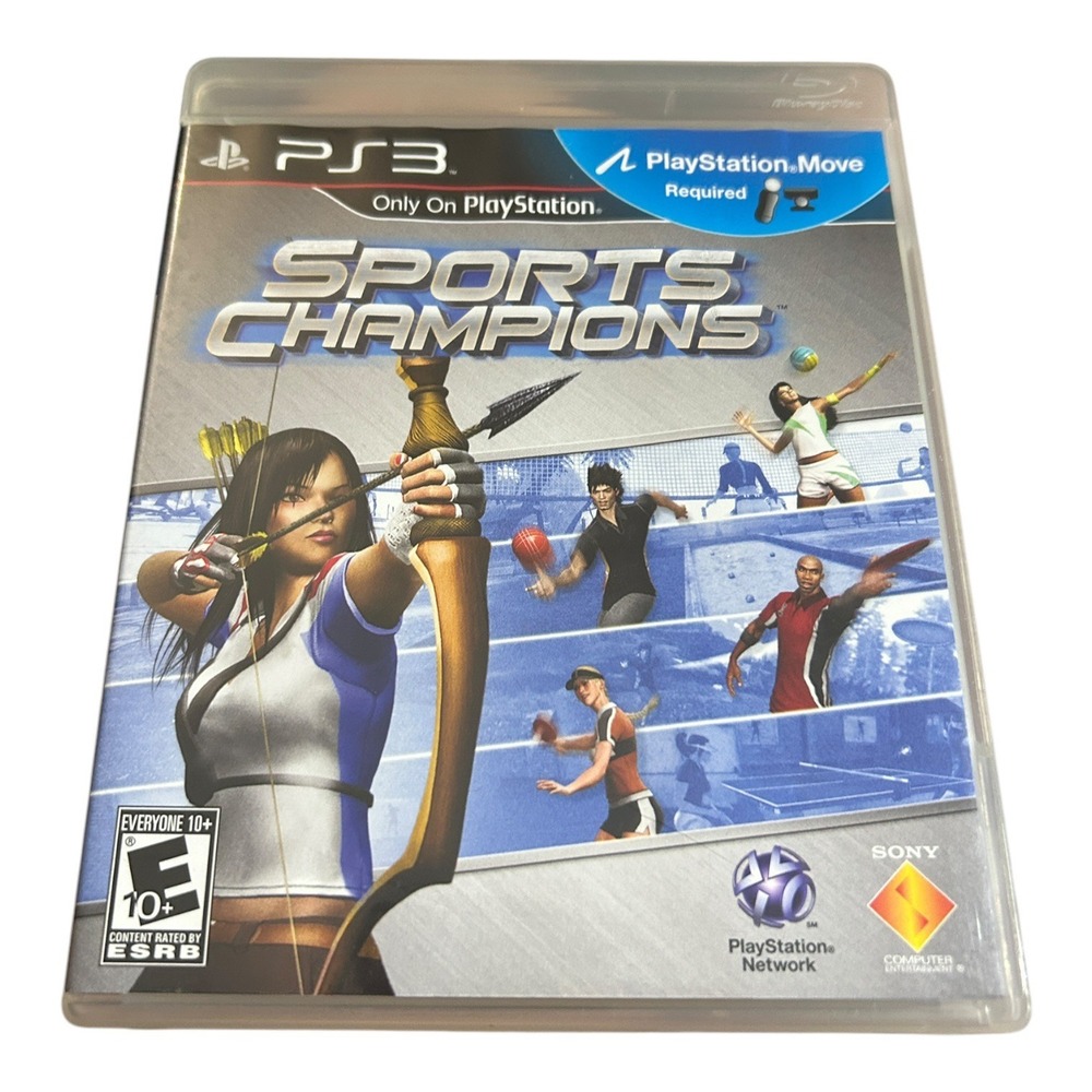 Sports Champions (Sony PlayStation 3, 2010) PS3 Game PlayStation Move required